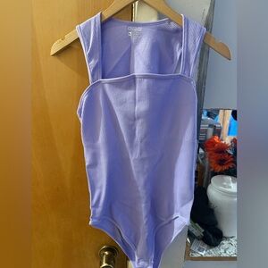 OQQ Purple One Piece Shapewear
